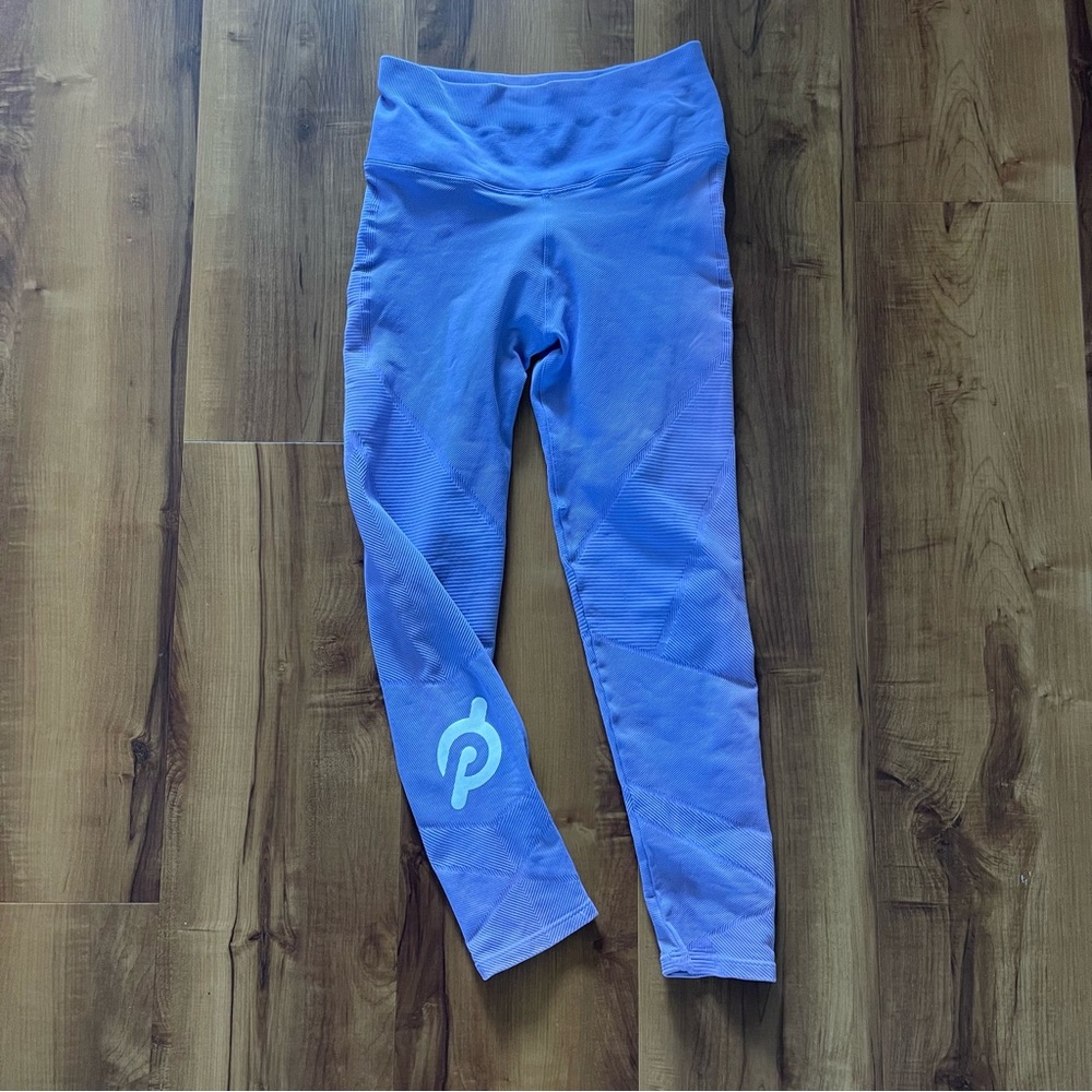 Purple peloton Leggings with Logo